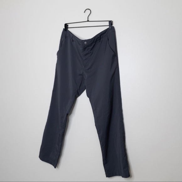 Men’s Betabrand Travel Pant Grey Size 34x30 - Picture 2 of 7